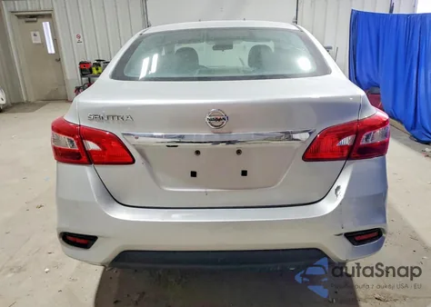 2019 Nissan Sentra S из США, поврежденный, VIN 3N1AB7APXKY269587